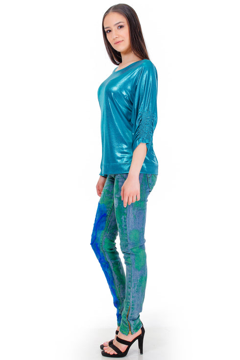 Bluza jerse  Liza Panait Liza Panait Online Boutique